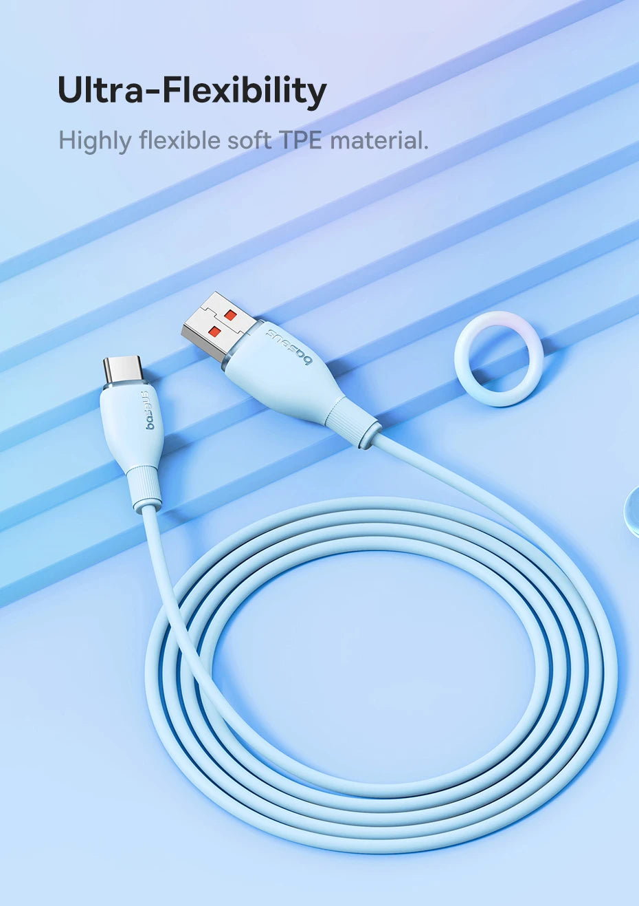 100W Fast Charging USB-C Data Cable - 10