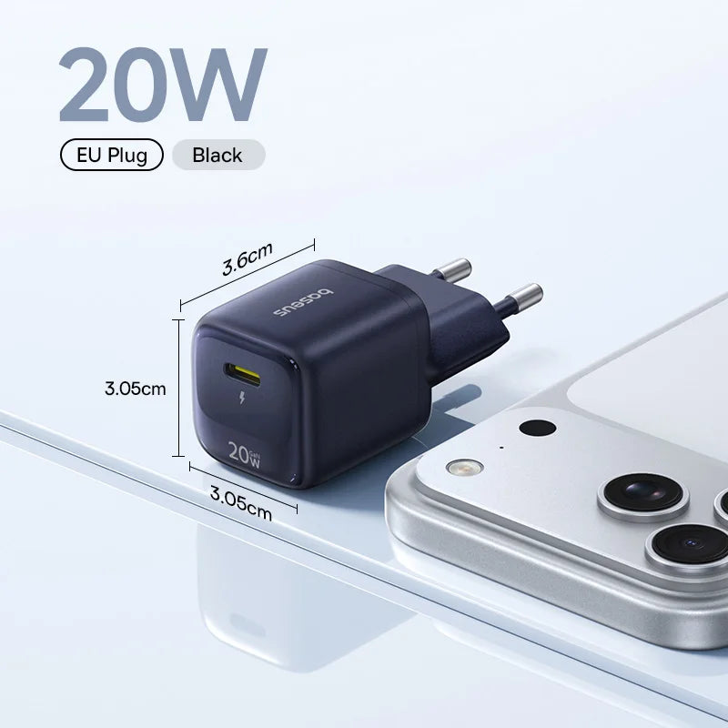 45W GaN USB-C Fast Charger for Smartphones and Laptops - 34