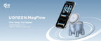 2-in-1 Qi2 Magnetic Wireless Charger for Phones and Earbuds