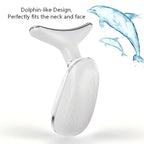 Red Light LED Facial and Neck Massager for Skin Tightening