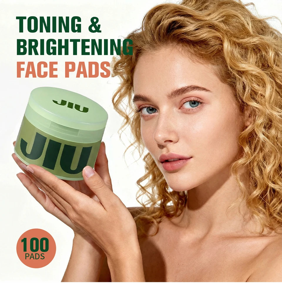 Toning and Brightening Facial Skincare Pads - 7