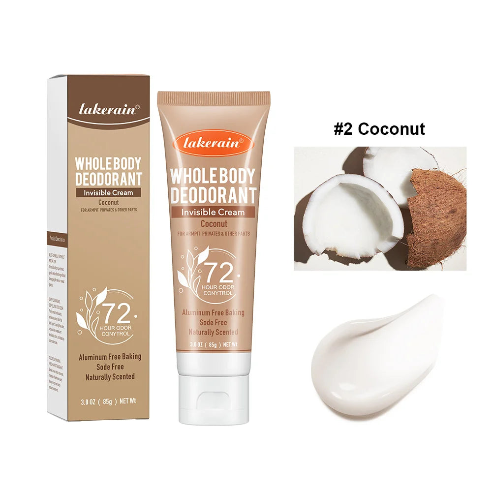 72-Hour Invisible Body Deodorant Cream - 21