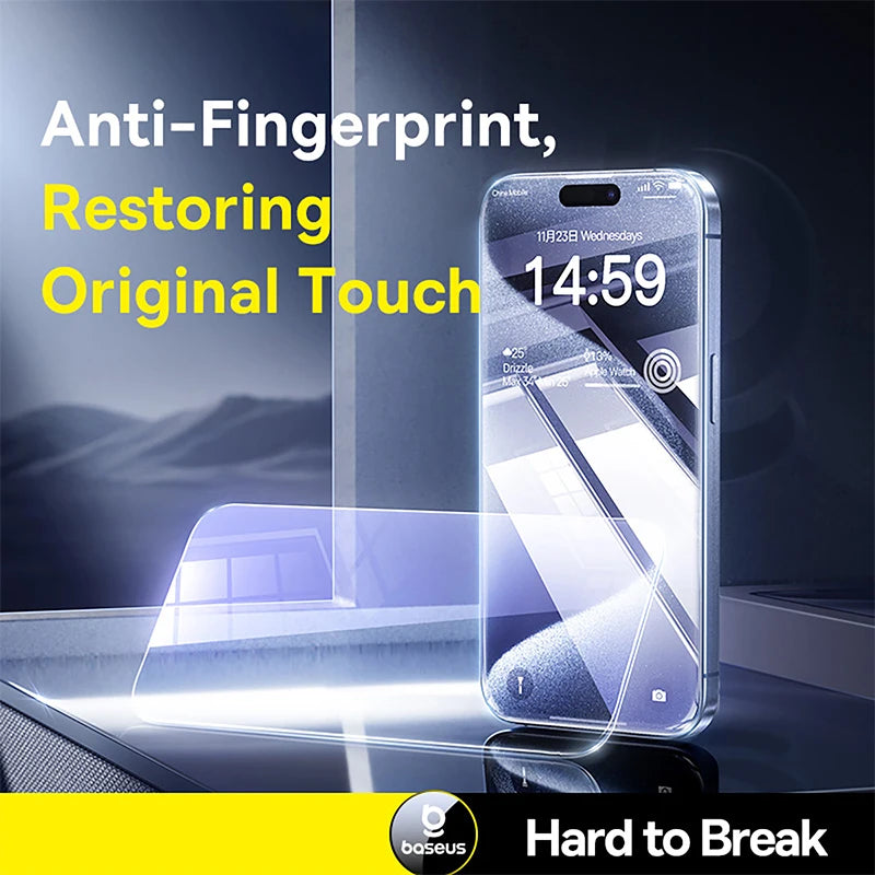 Tempered Glass Screen Protector with Easy-Installation Tool