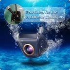 AHD 1080P Vehicle Rear View Camera with 170 Degree Wide Angle Lens