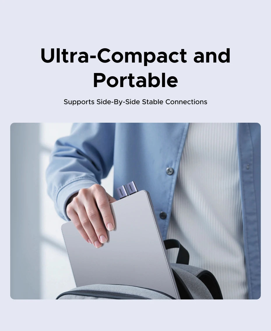 USB A Male to USB C Female OTG Adapter Converter - 14