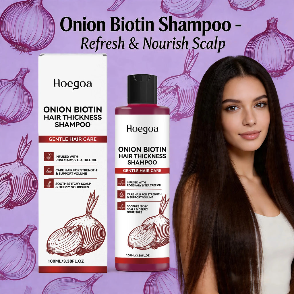Onion Biotin Volumizing Shampoo for Hair Growth