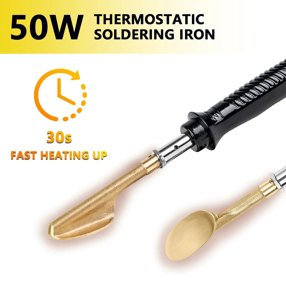 Professional Plastic Welding Soldering Iron Repair Tool Kit