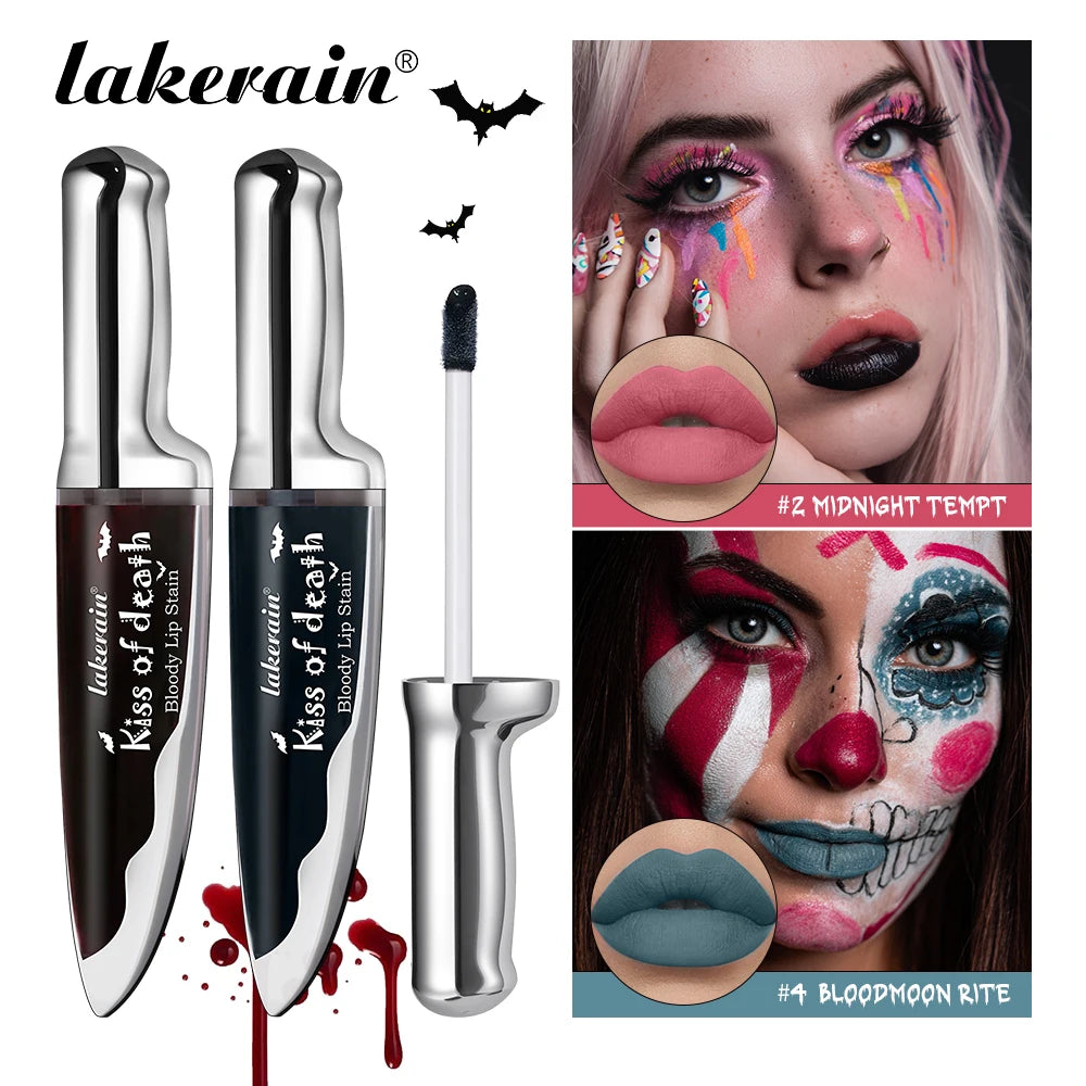 Waterproof Bloody Matte Lip Stain for Halloween - 2