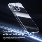 Clear Corning Glass Protective Case for iPhone 16 and 17 Pro Max