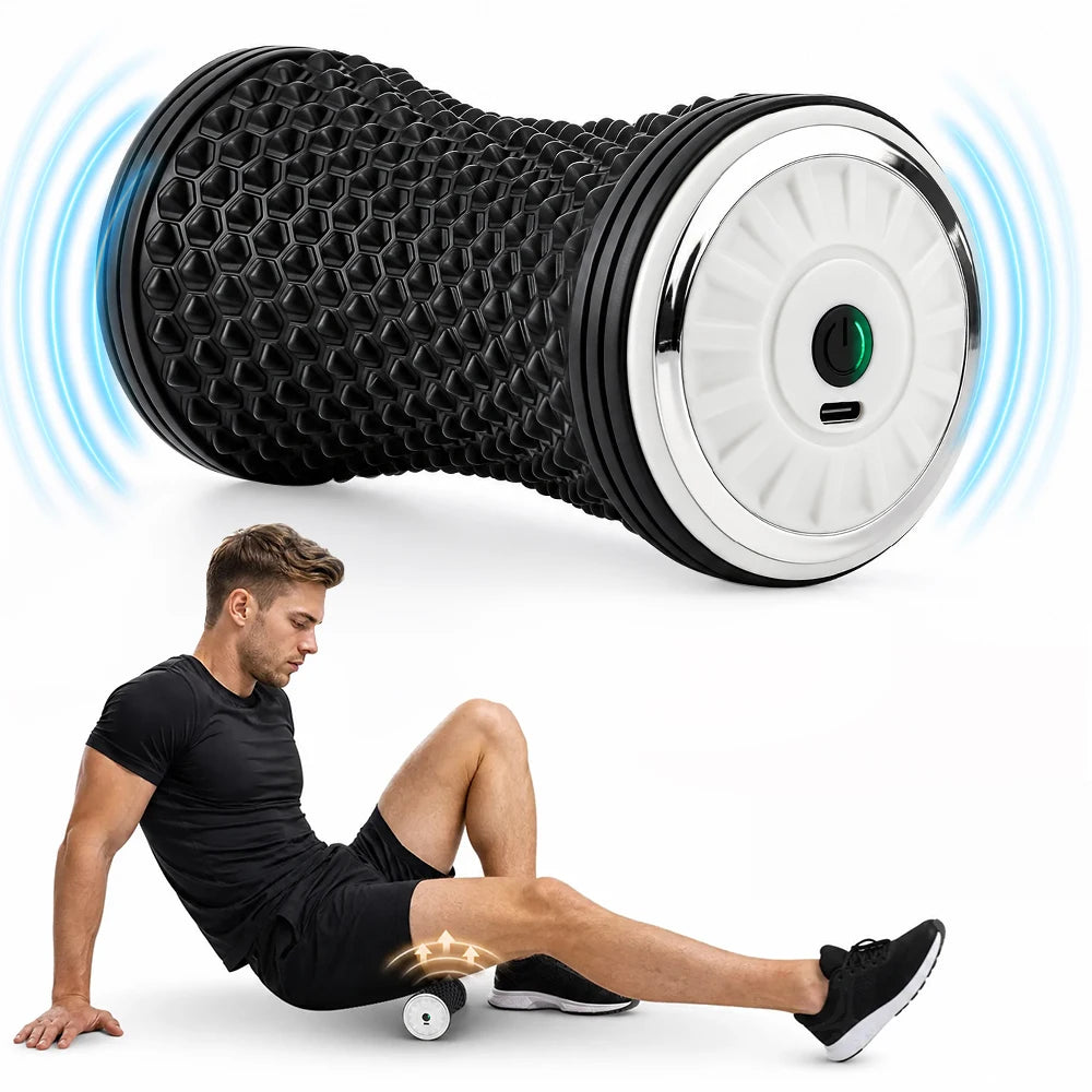 Electric Vibrating Massage Roller for Muscle Recovery