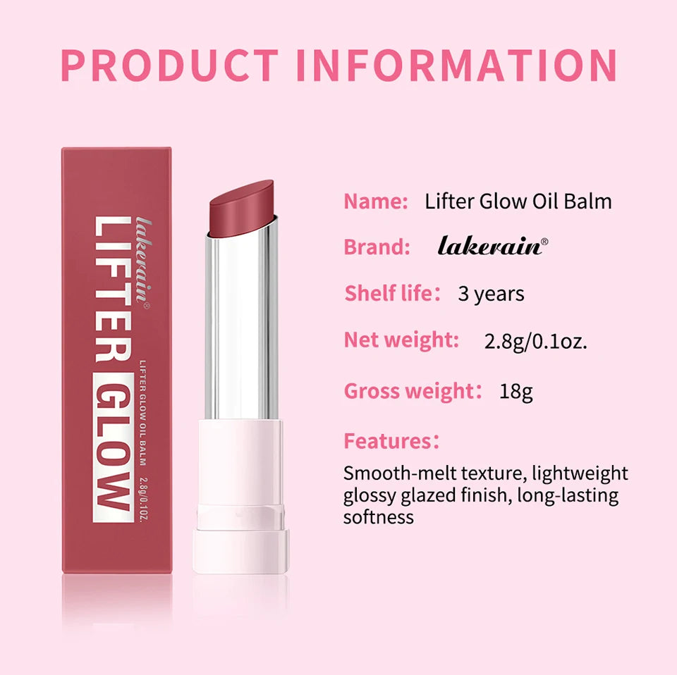 Glossy Hydrating Lip Balm with Glazed Finish