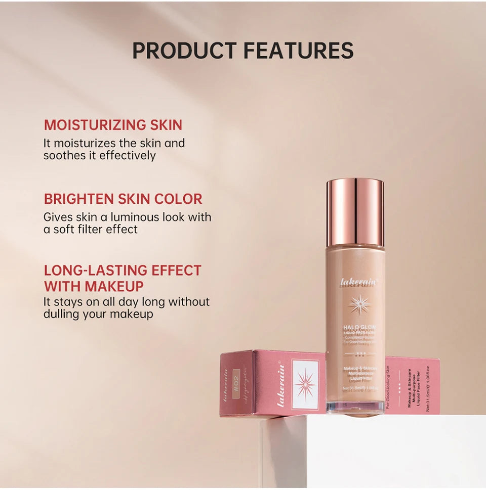 Liquid Glow Face Highlighter and Illuminating Filter - 9