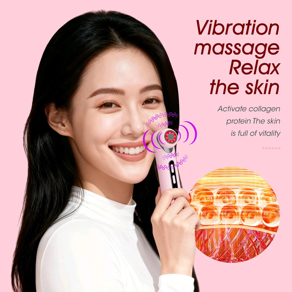 LED Photon Eye Facial Massager and Lifting Wand