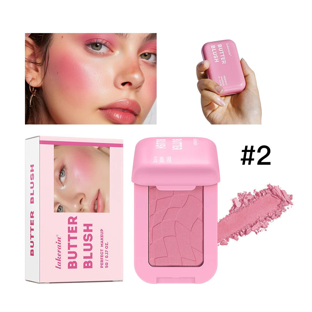 Long-Lasting Cream Butter Blush for Natural Cheek Color - 21