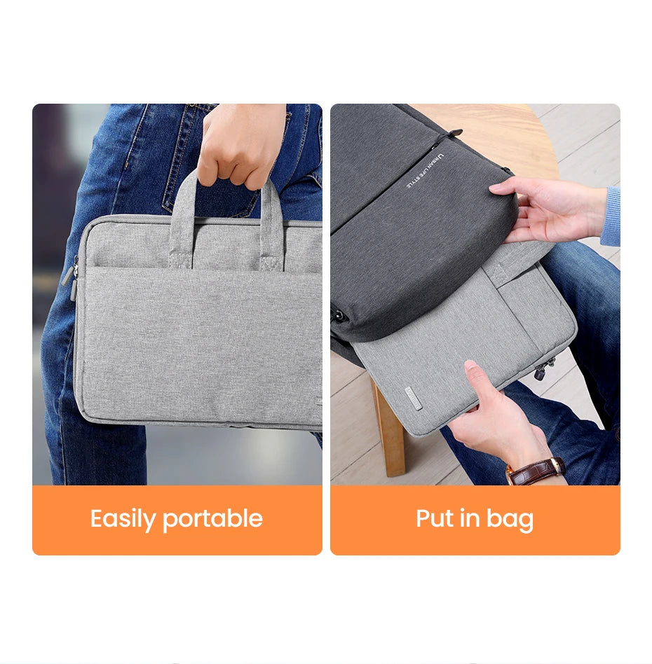 Waterproof Laptop Sleeve Case for 13 to 14.9 Inch Notebooks - 21
