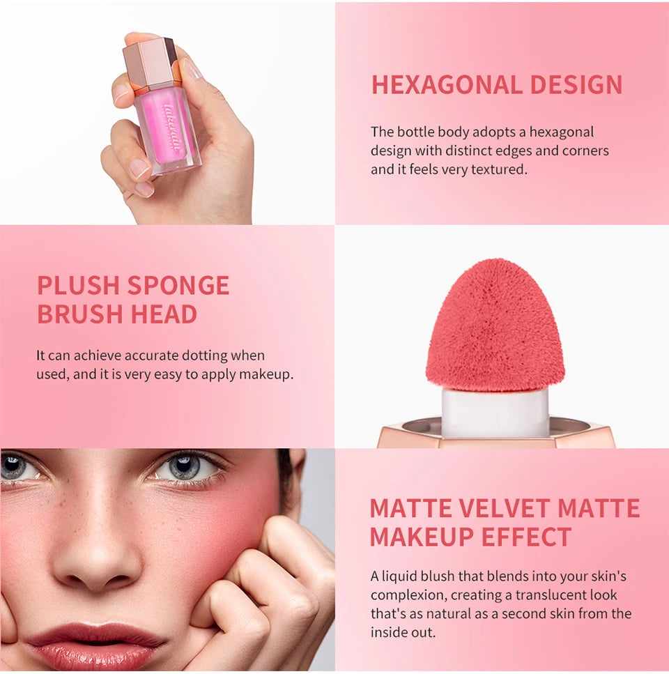 Waterproof Long-Lasting Matte Liquid Blush