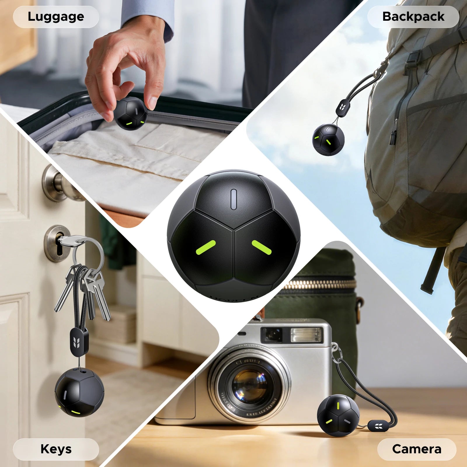 Smart Bluetooth Item Tracker Compatible with Apple Find My - 5