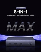 8-in-1 Thunderbolt 4 Docking Station with 40Gbps Data Transfer