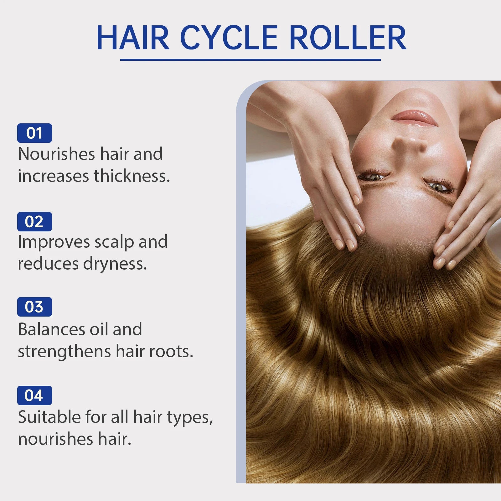 Rosemary Scalp Stimulating Hair Growth Serum Roller - 5