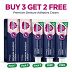 Strong Hold Denture Adhesive Cream with Food Barrier