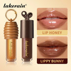 Moisturizing Honey and Chocolate Lip Gloss Set