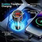 3M 12V 24V Car Power Adapter for Starlink Mini with USB PD QC Charger