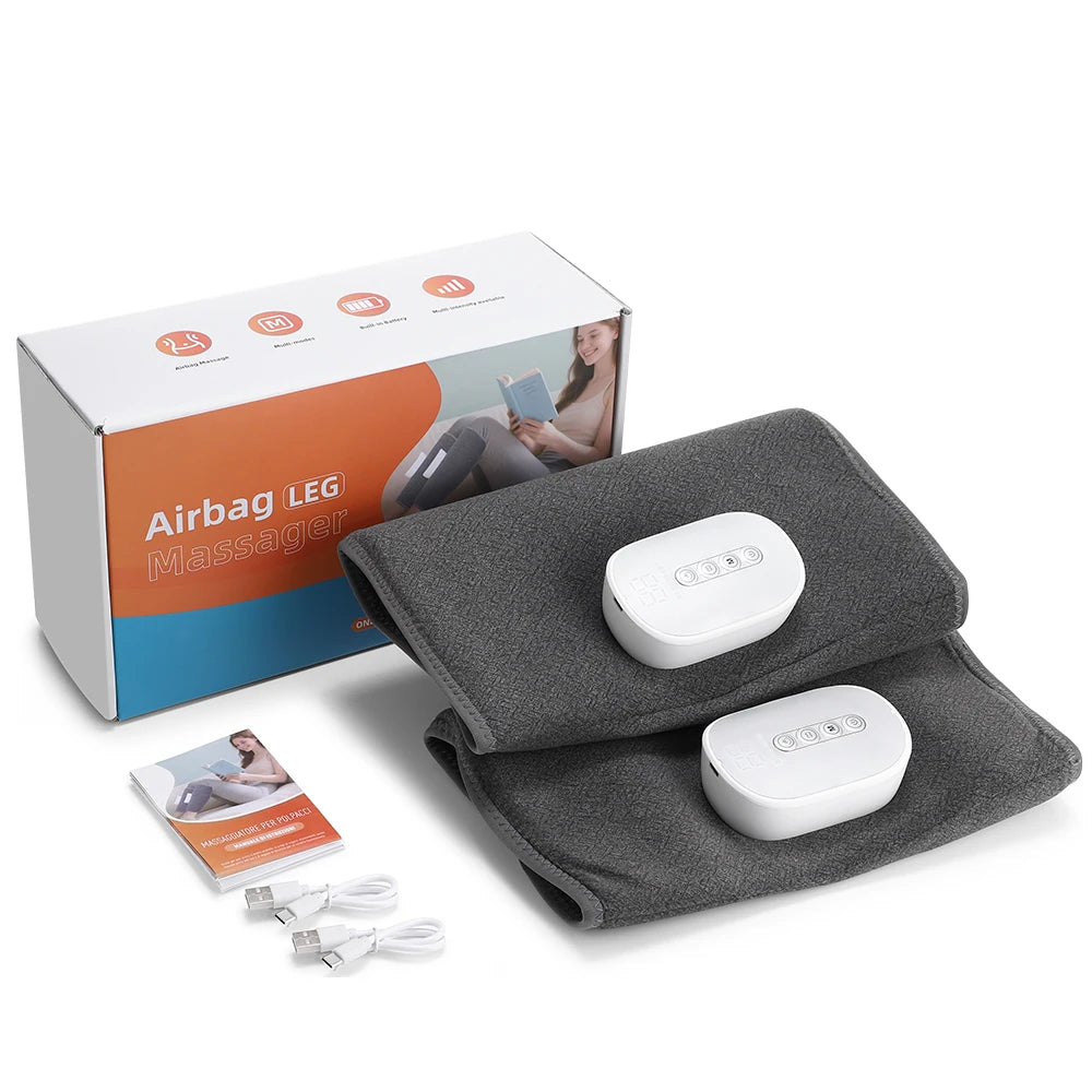 Cordless Air Compression Calf Massager with Heat