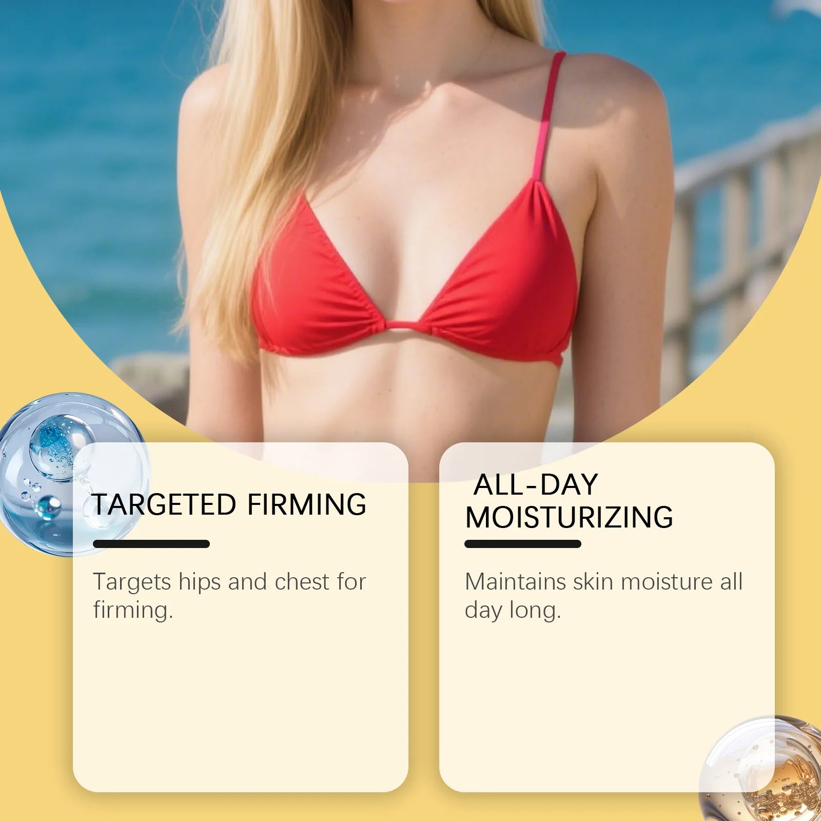 Coconut Firming Body Oil for Skin Hydration and Elasticity - 8