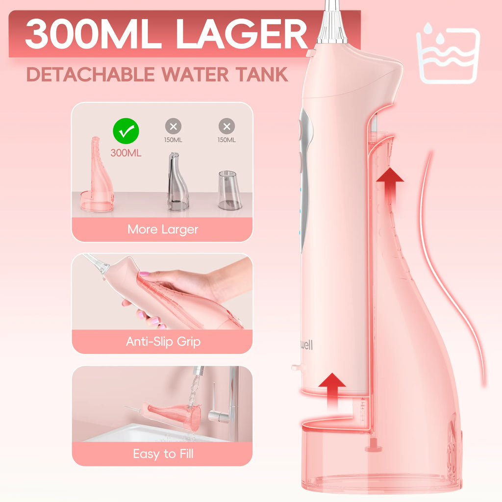 Portable Water Flosser and Electric Toothbrush Oral Care Set