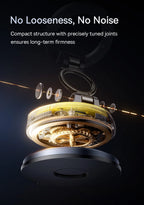Magnetic Vacuum Suction Car Phone Mount with 360° Rotation