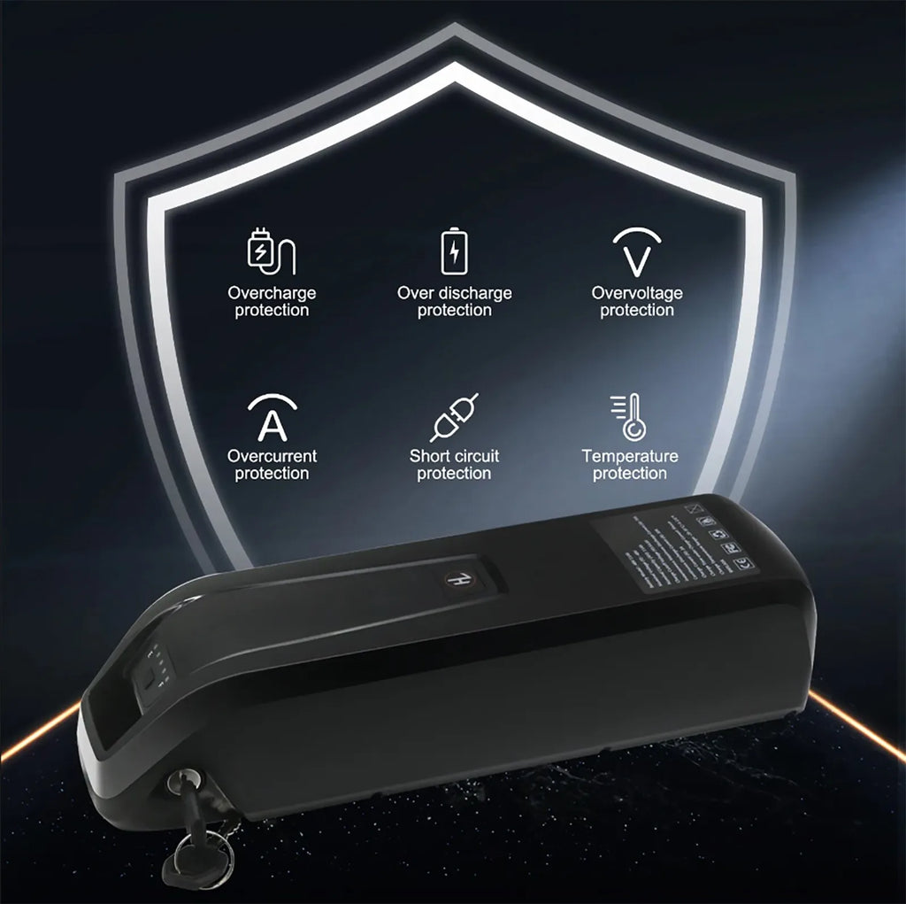 Electric Bike Hailong Lithium-Ion Battery Pack 36V 48V 52V