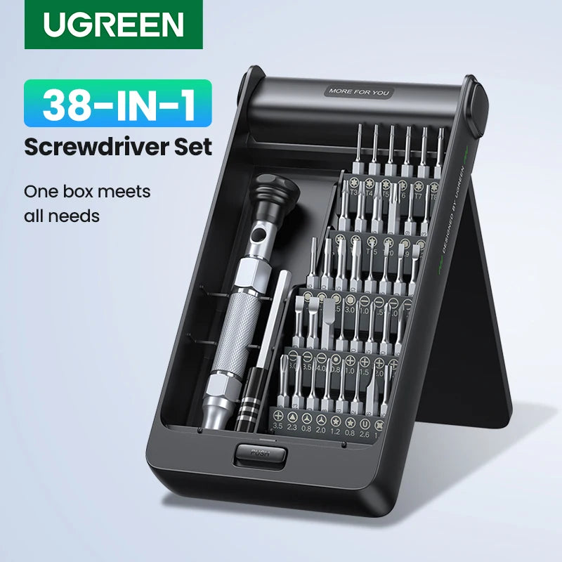 38-in-1 Precision Screwdriver Set for Electronics Repair