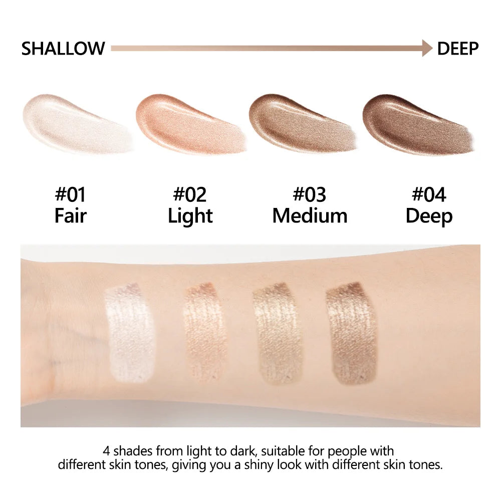 Liquid Illuminating Glow Foundation and Highlighter - 6