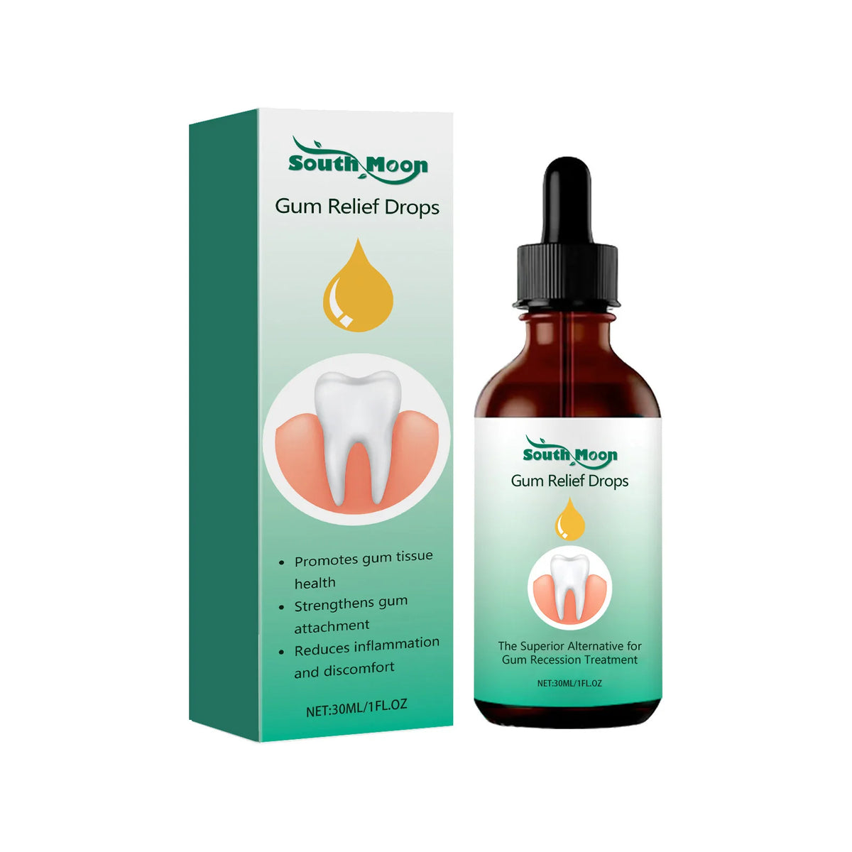 Herbal Gum and Toothache Relief Drops