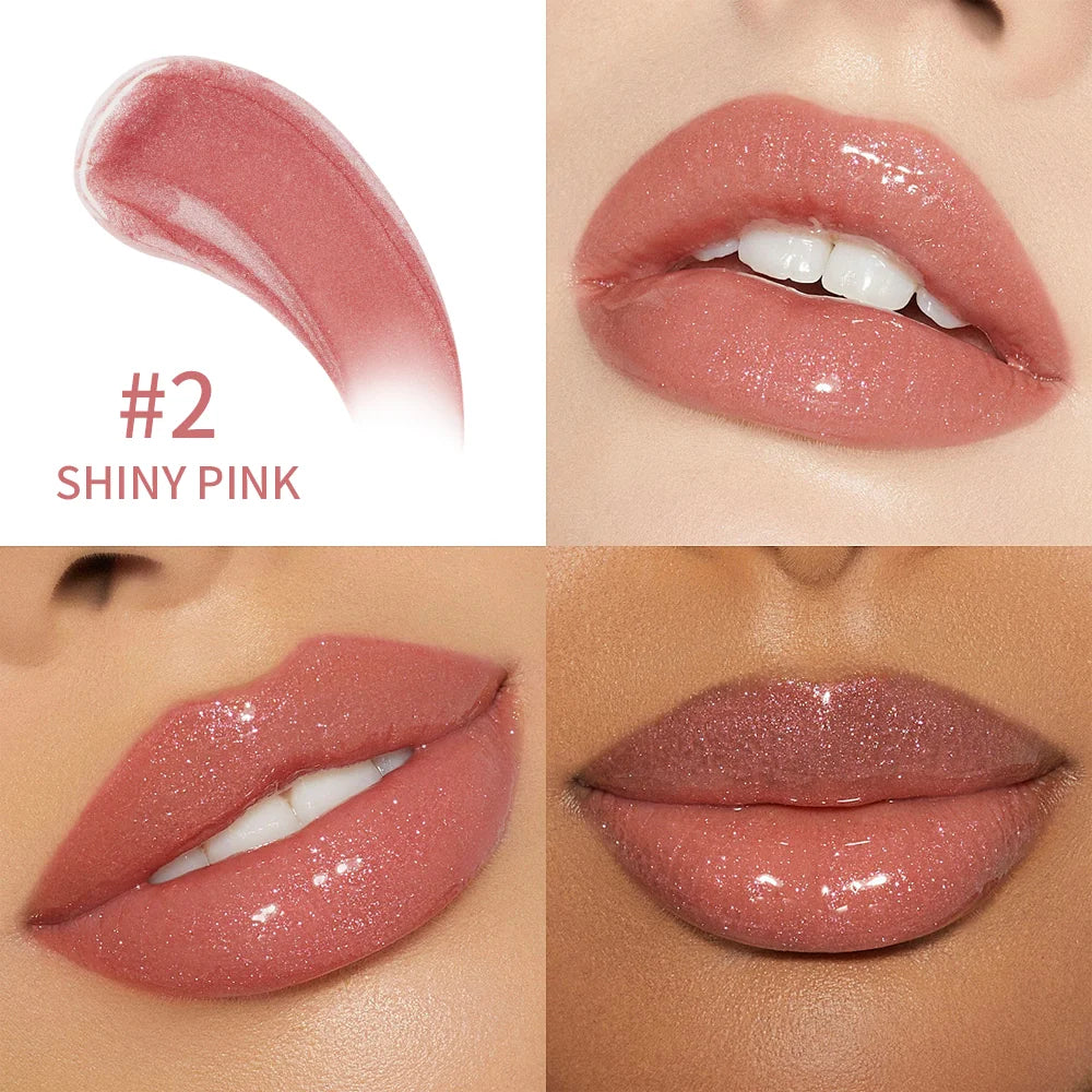 Hydrating Shimmer Lip Gloss for Plump and Moisturizing Finish - 5
