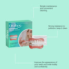 Flexible Silicone Cosmetic Denture Set for Smile Restoration
