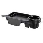 Car Window Hanging Storage Organizer Tray with Cup and Phone Holder