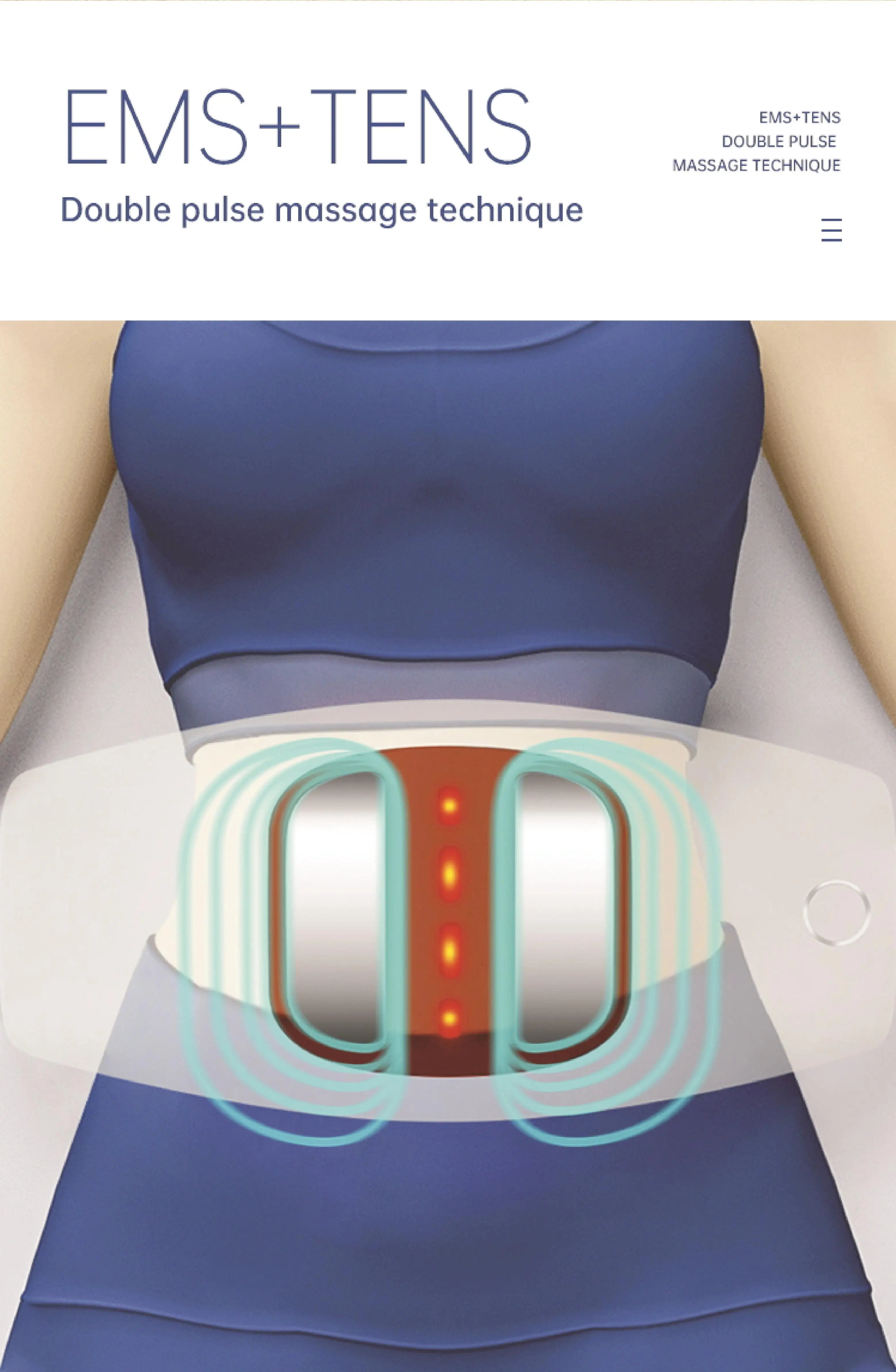Electric Lumbar Back Stretcher and Waist Massager with Remote - 12