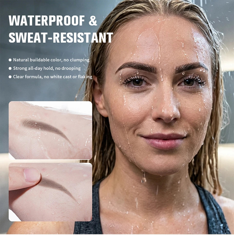 Waterproof 2-in-1 Eyebrow Pencil and Gel - 10