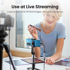 4K HDMI to USB-C Video Capture Card for Live Streaming and Recording