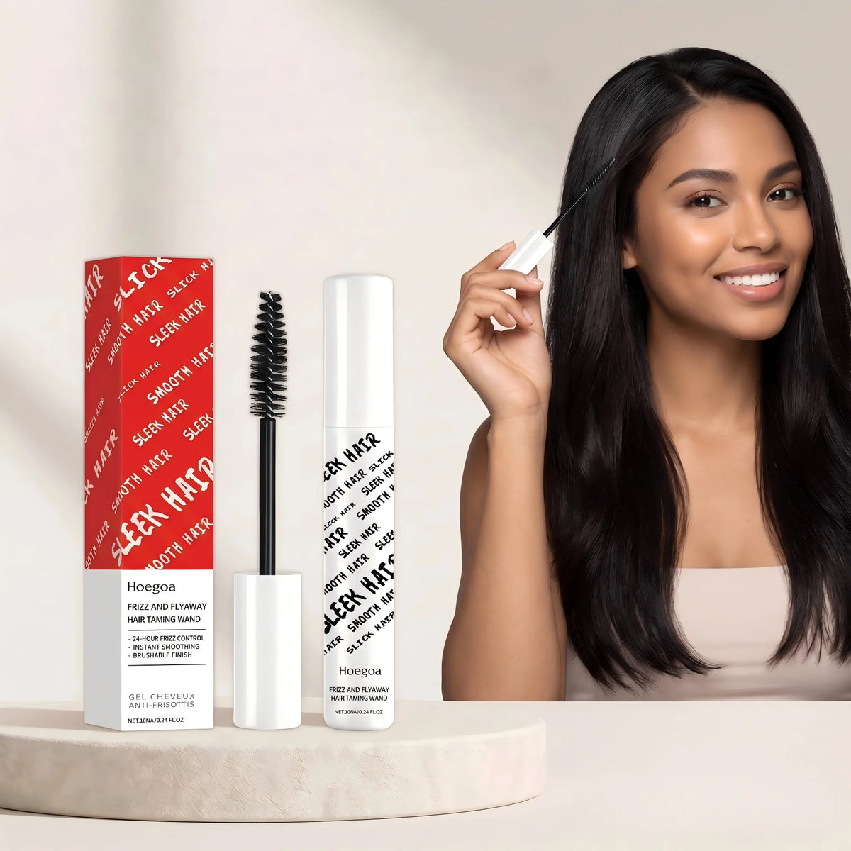 Anti-Frizz Hair Finishing Stick for Flyaways and Sleek Styling
