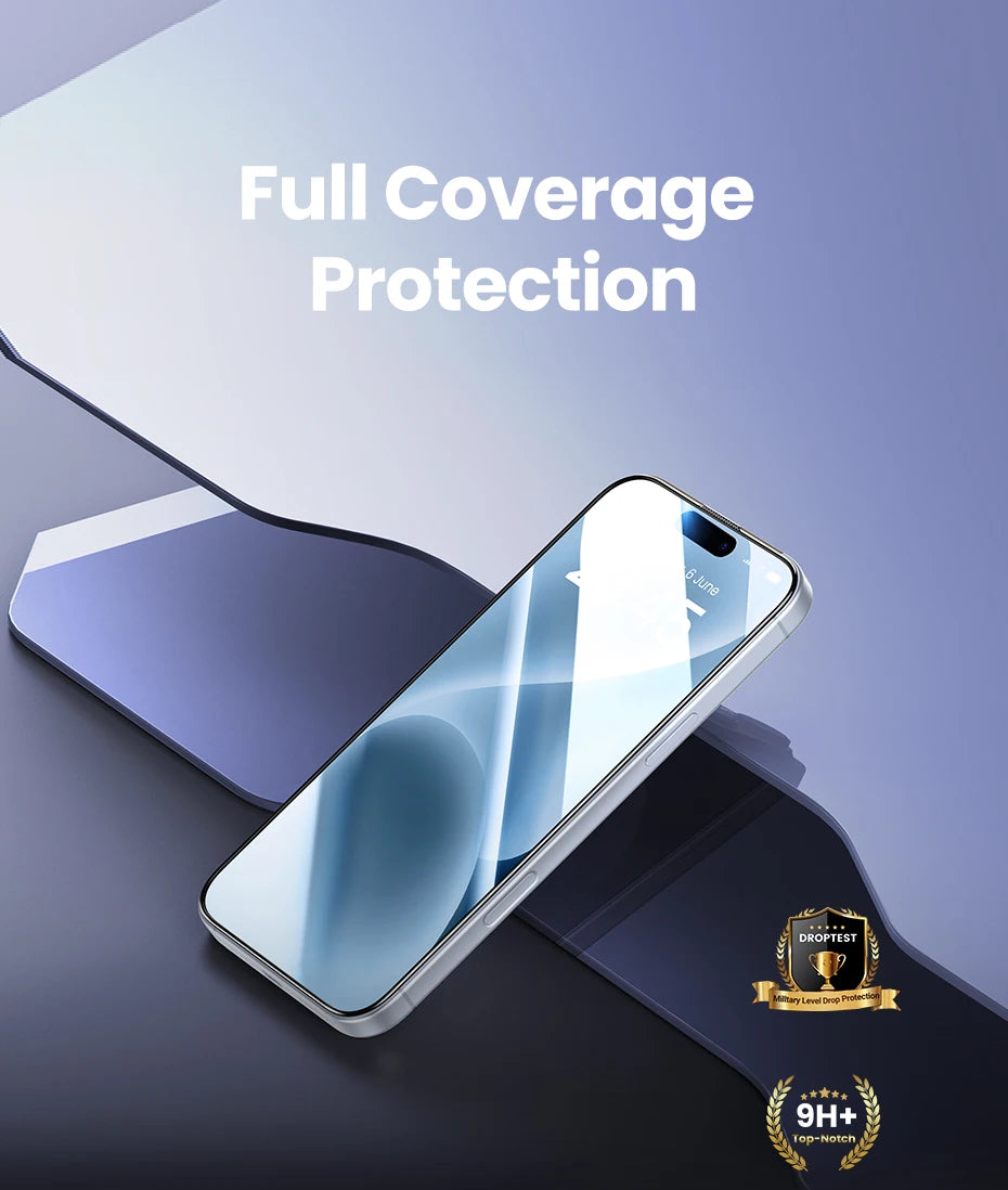Tempered Glass Screen Protector for iPhone Series - 8