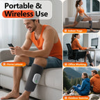 Wireless Heated Calf Compression Leg Massager