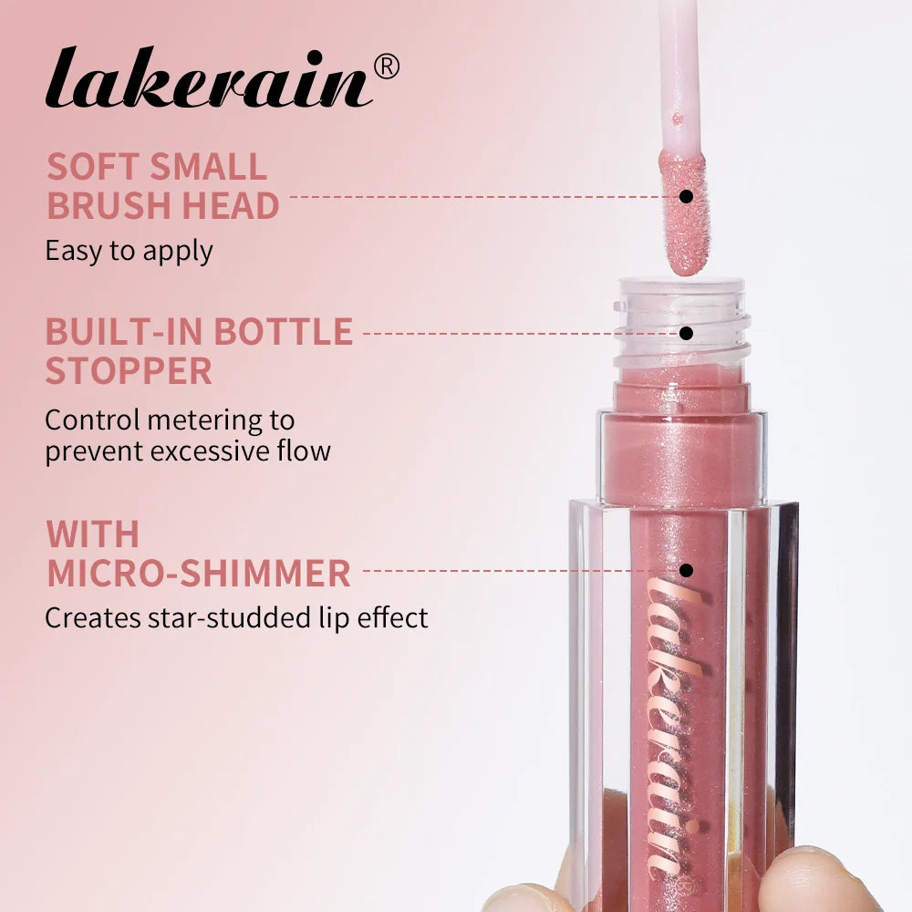 Hydrating Shimmer Lip Gloss for Plump and Moisturizing Finish - 4