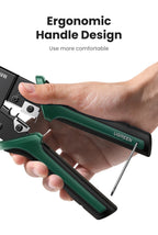 Multifunctional RJ45 Ethernet Cable Crimper and Stripper Tool