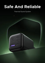 45W GaN Fast Wall Charger with 5 USB Ports