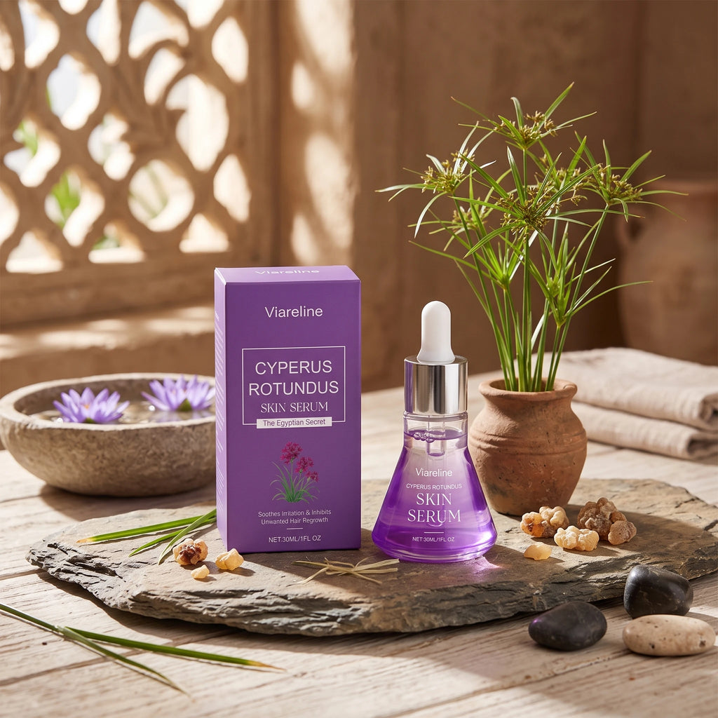 Cyperus Rotundus Hair Growth Inhibitor Serum for Post-Hair Removal