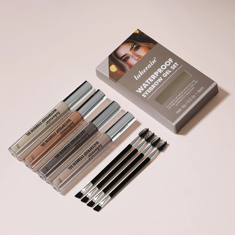 Waterproof Eyebrow Gel Set for Long-Lasting Defined Brows