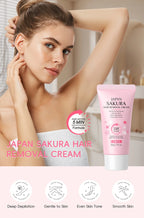 Painless Gentle Hair Removal Cream for Sensitive Body Areas