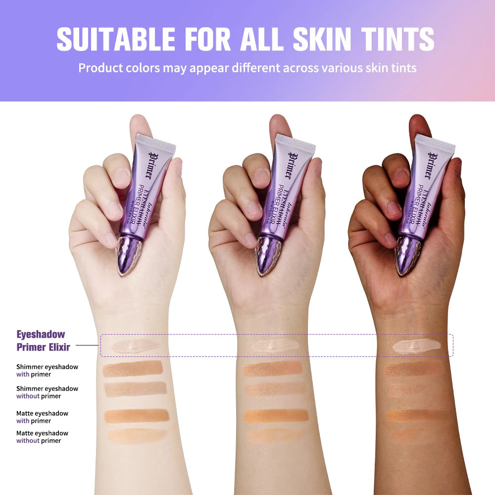 Long-Lasting Waterproof Eyeshadow Makeup Primer